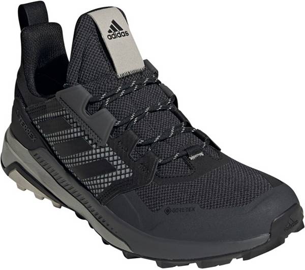 アディダス メンズ ハイキングシューズ adidas Men's Terrex Trailmaker GTX Hiking Shoes - Black/Black/Aluminiumの通販は
