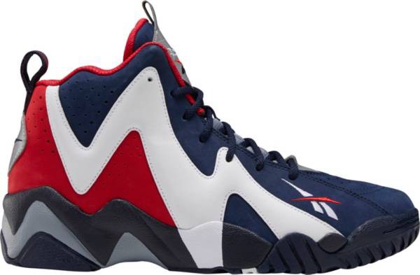 リーボック メンズ バッシュ Reebok Kamikaze II - Red/White/Blueの通販は