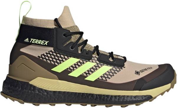 アディダス メンズ ハイキングシューズ adidas Men's Terrex Free Hiker Gore-Tex Hiking Shoes - Savannah