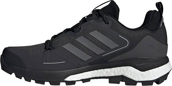 アディダス メンズ ハイキングシューズ adidas Men's Skychaser GTX Hiking Boot - Black Greyの通販は