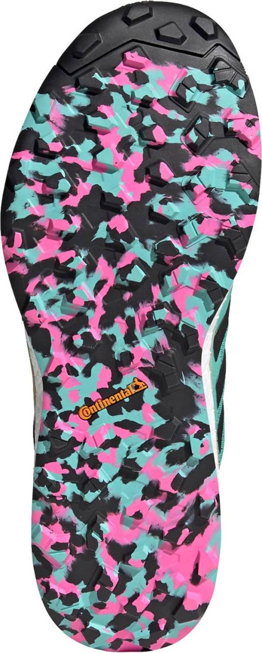 アディダス メンズ ハイキングシューズ adidas Men's Terrex Agravic Flow Shoes - Acid Mint/Screaming Pink