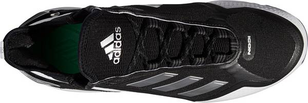 アディダス メンズ 野球 スパイク adidas Men's Icon 7 Boost Metal Baseball Cleats - Black/White