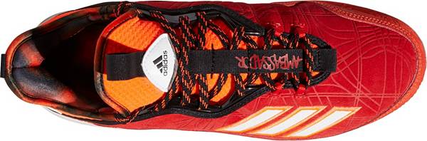 アディダス メンズ 野球 シューズ スパイク adidas Icon 6 Boost Lead To Legacy Baseball Cleats - Red/White_3