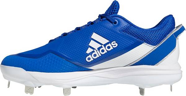 アディダス メンズ 野球 スパイク adidas Men's Icon 7 Metal Baseball Cleats - Blue/White