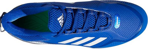 アディダス メンズ 野球 スパイク adidas Men's Icon 7 Metal Baseball Cleats - Blue/White