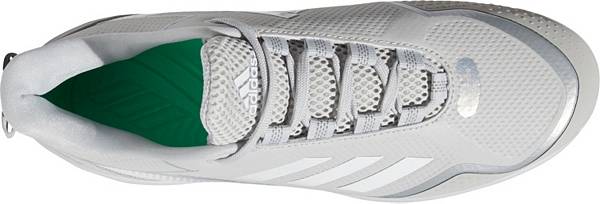 アディダス メンズ 野球 スパイク adidas Men's Icon 7 TPU Baseball Cleats - Grey/White