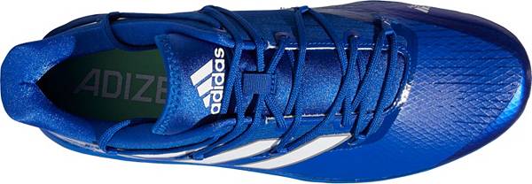アディダス メンズ 野球 スパイク adidas Men's adizero Afterburner 8 Metal Baseball Cleats - Blue/White