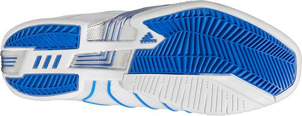 アディダス メンズ バッシュ Adidas Men's T-Mac 3 Restomod Shoes - White/Blue/Sil Met_1