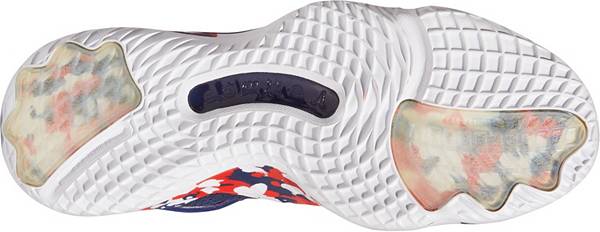 アディダス メンズ イシュー３ バッシュ adidas D.O.N. Issue #3 Basketball Shoes - Navy/White/Red_1