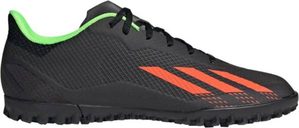 アディダス メンズ サッカー トレーニングシューズ adidas X Speedportal.4 Turf Soccer Cleats - Black/Red