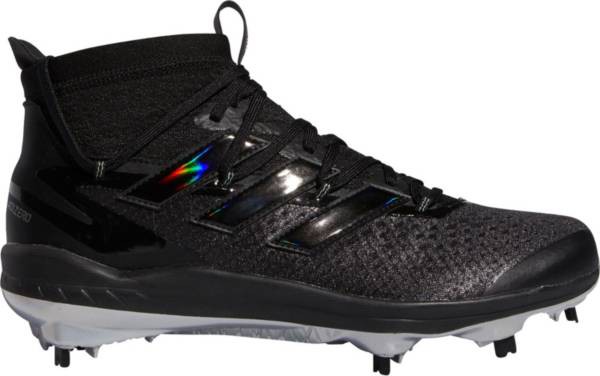 アディダス メンズ 野球 スパイク adidas Men's adizero Afterburner 8 NWV Mid Metal Baseball Cleats - Black/Black