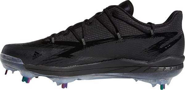アディダス メンズ 野球 スパイク adidas Men's adizero Afterburner 8 Metal Baseball Cleats - Black/Iridescent