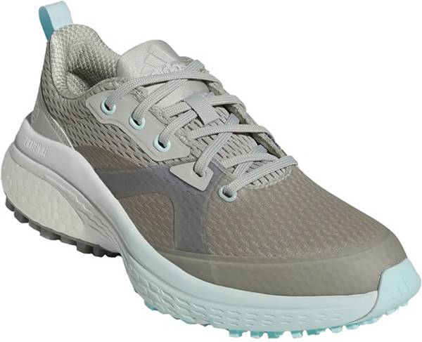 アディダス レディース ゴルフシューズ adidas Women's Solarmotion Spikeless Golf Shoes - Grey/White/Blue_3
