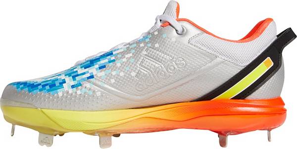 アディダス メンズ 野球 スパイク adidas Men's Icon 7 KO Metal Baseball Cleats - Silver/Black