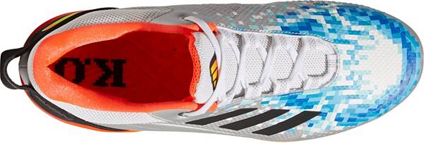 アディダス メンズ 野球 スパイク adidas Men's Icon 7 KO Metal Baseball Cleats - Silver/Black