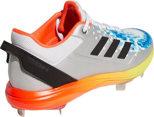 アディダス メンズ 野球 スパイク adidas Men's Icon 7 KO Metal Baseball Cleats - Silver/Black