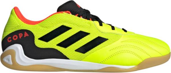 アディダス メンズ サッカー インドアシューズ adidas Copa Sense .3 Indoor Soccer Shoes - Yellow/Blackの通販は