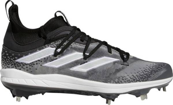 アディダス メンズ 野球 スパイク adidas Men's adizero Afterburner 9 NWV Metal Baseball Cleats - Black/White