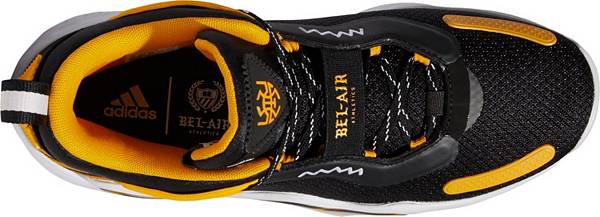 アディダス メンズ イシュー３ バッシュ adidas D.O.N. Issue #3 Basketball Shoes - Black/Orange/White_3