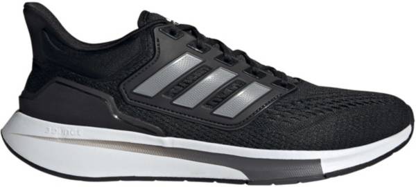 アディダス メンズ ランニングシューズ adidas Men's EQ21 Run Shoes - Black/Metallicの通販は
