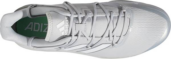 アディダス メンズ 野球 スパイク adidas Men's adizero Afterburner 8 Metal Baseball Cleats - Grey/White