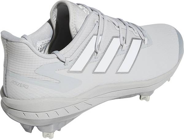 アディダス メンズ 野球 スパイク adidas Men's adizero Afterburner 8 Metal Baseball Cleats - Grey/White