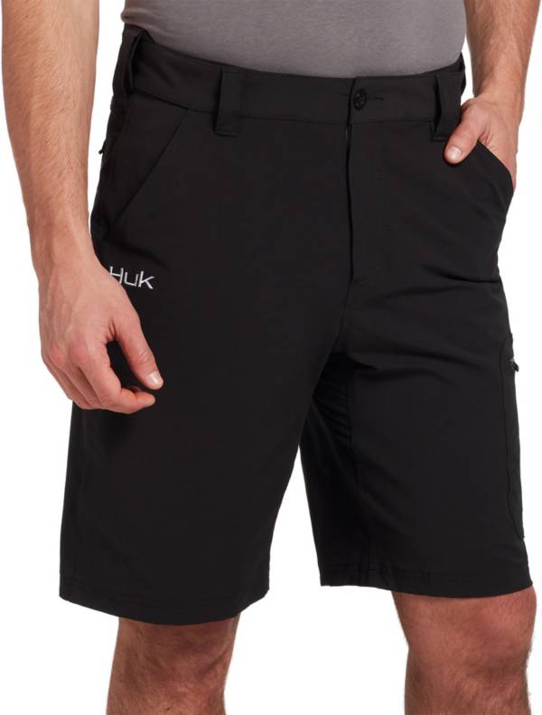 フック メンズ ショートパンツ HUK Men's Next Level Shorts - Black