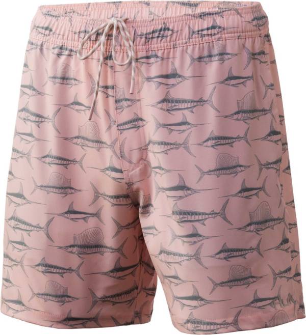 フック メンズ ショートパンツ HUK Men's Playa 17” Playa Shorts - Barely Pink