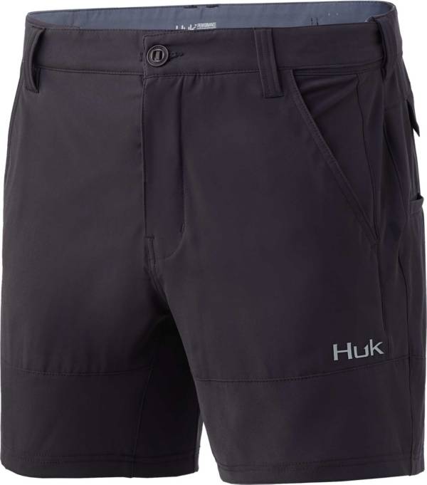 フック メンズ ショートパンツ HUK Men's Lowcountry 6” Shorts - Iron
