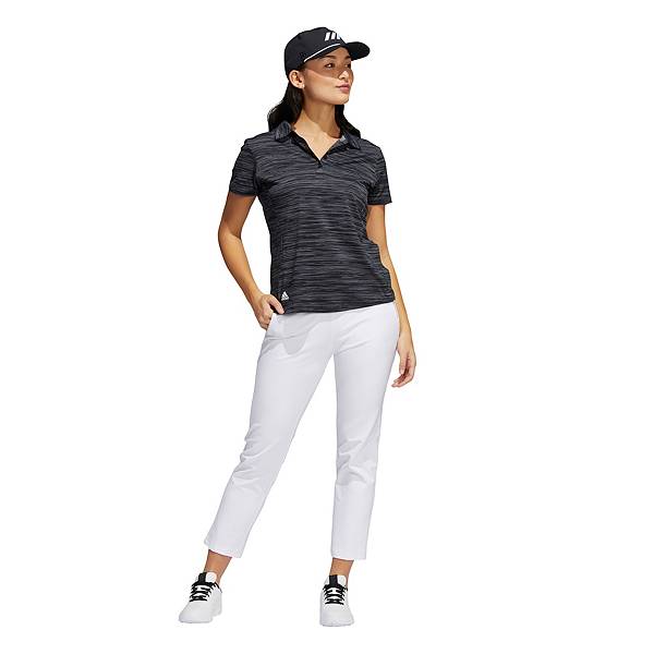 アディダス レディース ゴルフ パンツ adidas Women's Pull-On Ankle Golf Pants - White アディダス レディース ゴルフ パンツ adidas Women's Pull-On Ankle