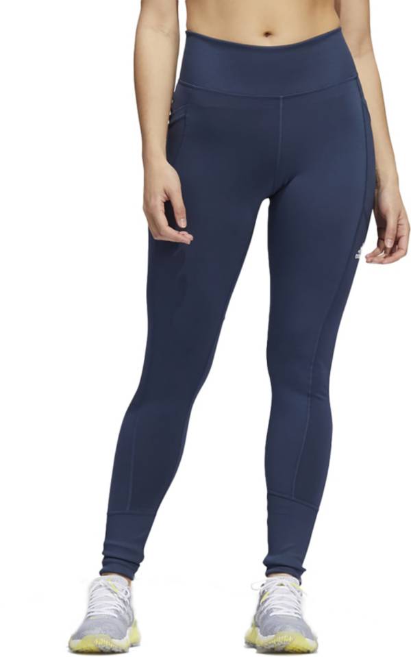 アディダス レディース ゴルフ レギンス adidas Women's COLD.RDY Golf Leggings - Crew Navy