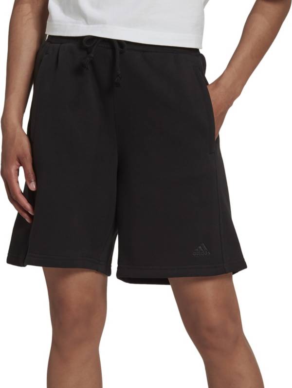 アディダス レディース ハーフパンツ adidas Women's Sportswear ALL SZN Fleece Shorts - Black