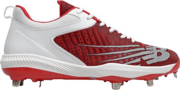 ニューバランス メンズ 野球 シューズ スパイク New Balance Men's FuelCell 4040 v6 Metal Baseball Cleats - Red