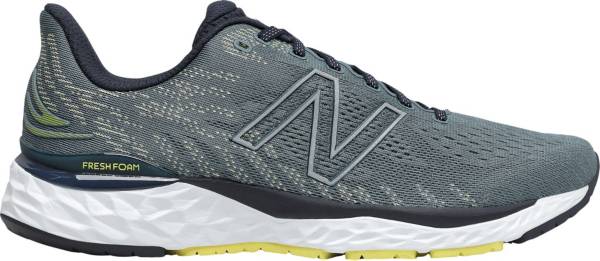 ニューバランス メンズ ランニングシューズ New Balance Men's Fresh Foam 880 V11 Running Shoes - Grey/Yellowの通販は