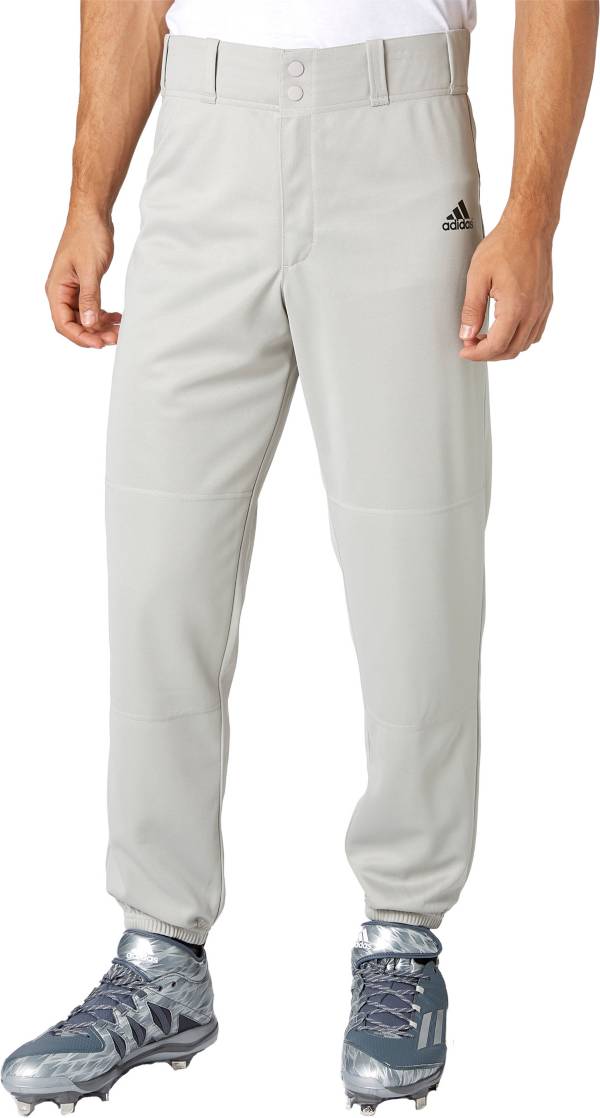 アディダス メンズ 野球 パンツ adidas Men's Triple Stripe Traditional Baseball Pants - Grey Baseball
