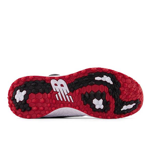 ニューバランス メンズ ゴルフシューズ New Balance Men's Fresh Foam Pace Spikeless BOA Golf Shoes - Black/Red_1