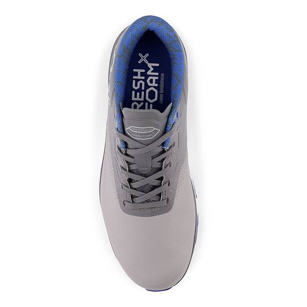 ニューバランス メンズ ゴルフシューズ New Balance Fresh Foam X Defender Spikeless Golf Shoes - Grey/Blue_2