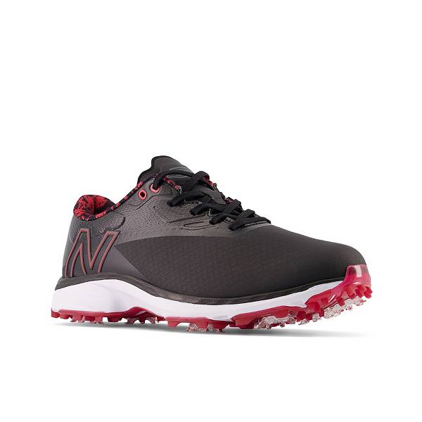 ニューバランス メンズ ゴルフシューズ New Balance Men's Fresh Foam X Defender Golf Shoes - Black/Red_4