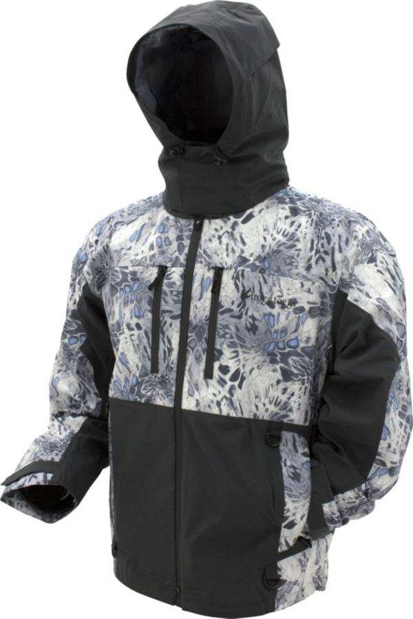 フロッグトッグス メンズ ジャケット frogg toggs Men's Pilot II Guide Rain Jacket - Silver Mist