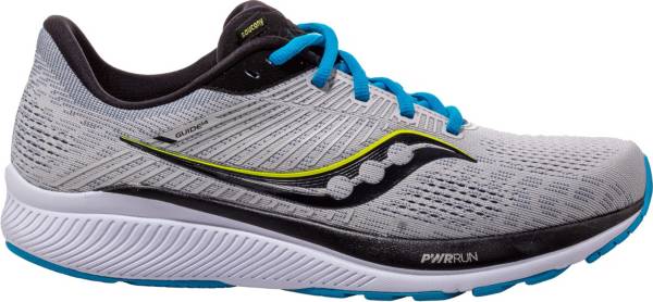 サッカニー メンズ ランニングシューズ Saucony Men's Guide 14 Running Shoes - Grey/Blueの通販は