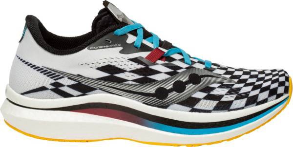 サッカニー メンズ ランニングシューズ Saucony Men's Endorphin Pro 2 Running Shoes - White/Black