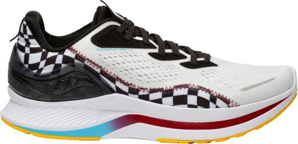 サッカニー メンズ ランニングシューズ Saucony Men's Endorphin Shift 2 Running Shoes - White/Black