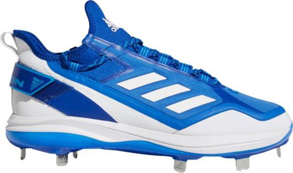 アディダス メンズ 野球 スパイク adidas Men's Icon 7 Boost Metal Baseball Cleats - Blue/White