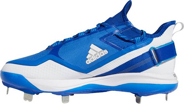 アディダス メンズ 野球 スパイク adidas Men's Icon 7 Boost Metal Baseball Cleats - Blue/White