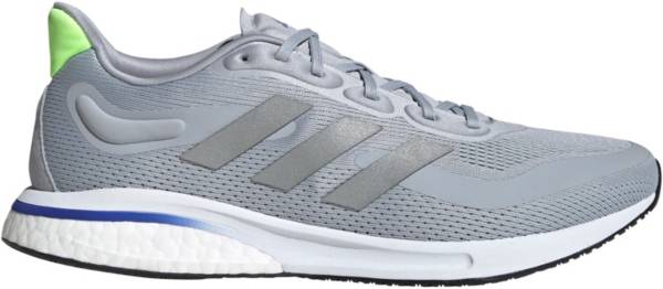 アディダス メンズ ランニングシューズ adidas Men's Supernova Running Shoes - Silver/Green