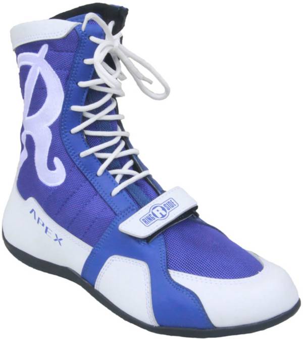 リングサイド メンズ ボクシングシューズ Ringside Men's Apex Elite Boxing Shoes - Blue/White
