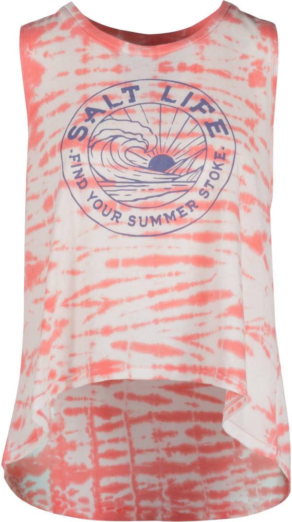 ソルトライフ レディース テンクトップ Salt Life Women's Summer Stroke Tank Top - Flamingo ソルトライフ レディース テンクトップ Salt Life Women's Summer