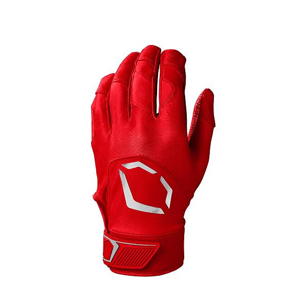 エボシールド キッズ バッティンググローブ Evoshield Youth Standout Batting Gloves - Scarlet エボシールド キッズ バッティンググローブ Evoshield Youth Standout