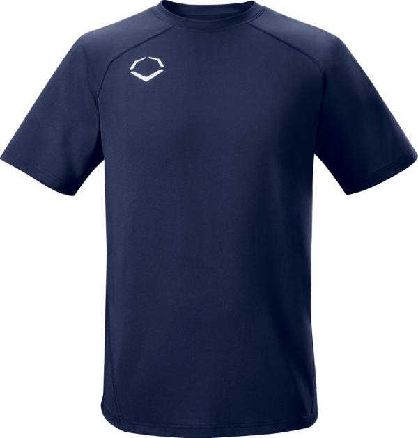 エボーシールド メンズ 野球 Tシャツ EvoShield Men's Pro Team Training T-Shirt - Navy