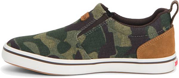エクストラタフ レディース シューズ XtraTuf Women's Canvas Sharkbyte Deck Shoes - Camo_2